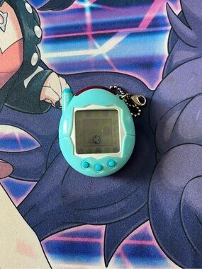 Tamagotchi Keitai Kaitsuu! Plus Blue Decoration Wave 5 2005